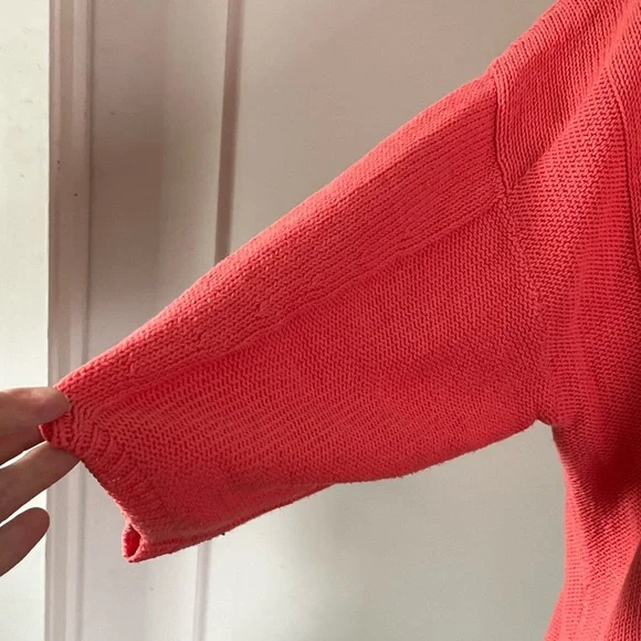 Lafayette 148 coral cardigan - Picture 4 of 10